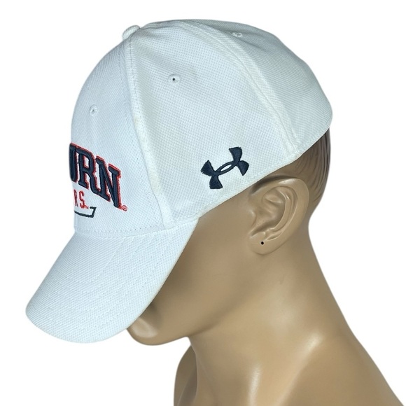Men’s Under Armour Auburn Tigers Flex Fit Baseball Hat L/XL - Picture 2 of 4